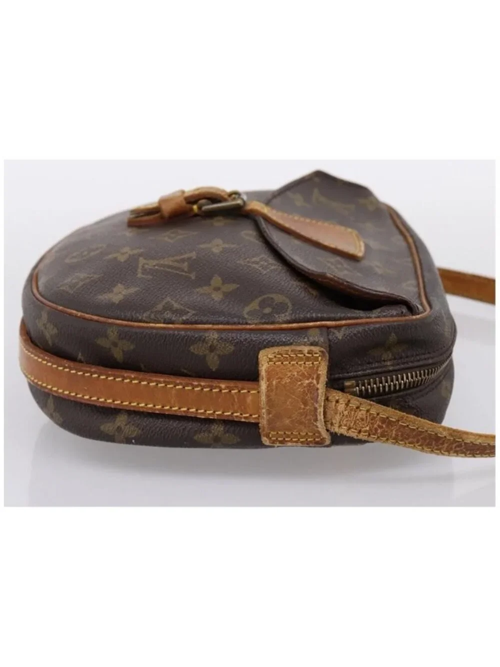 Authentic LOUIS VUITTON Monogram Jeune Fille MM Shoulder Bag M51226 LV